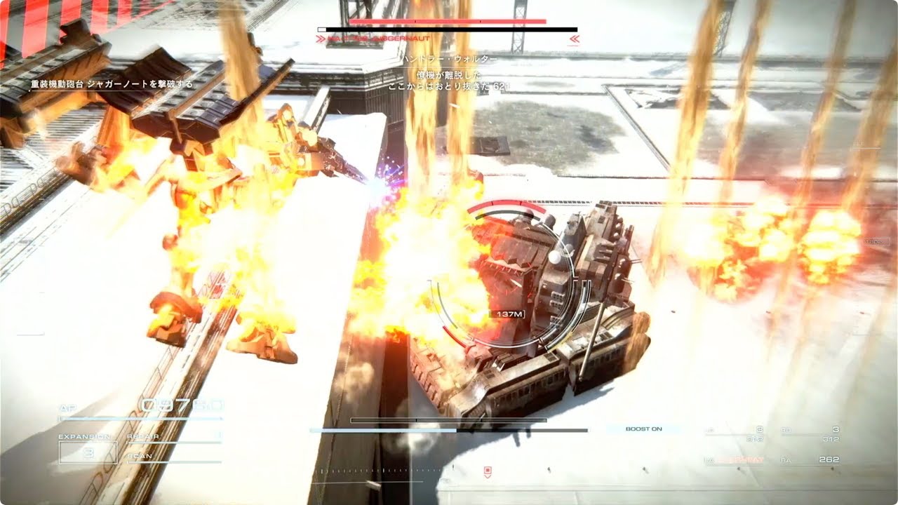 ACⅥ 壁越えにて浪漫武器垂直ミサイル三昧