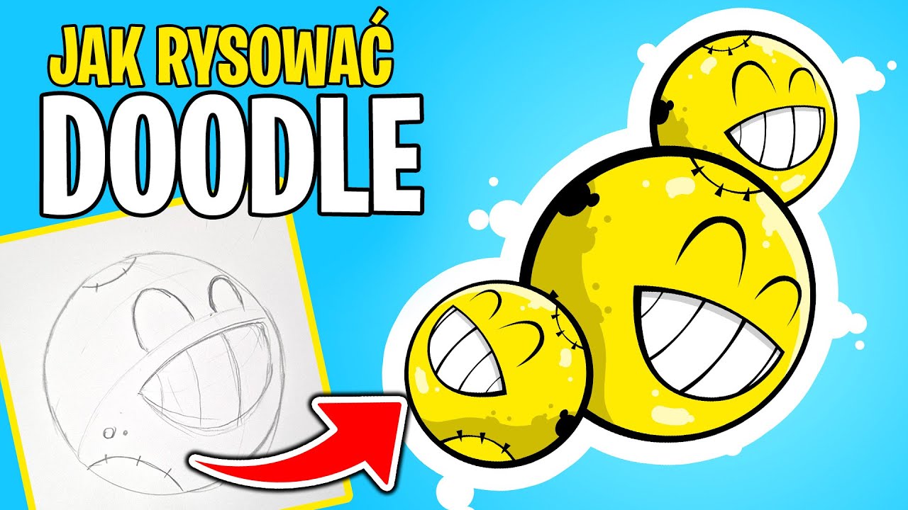 Jak rysować i przerabiać szkic DOODLE w Photoshopie - Poradnik