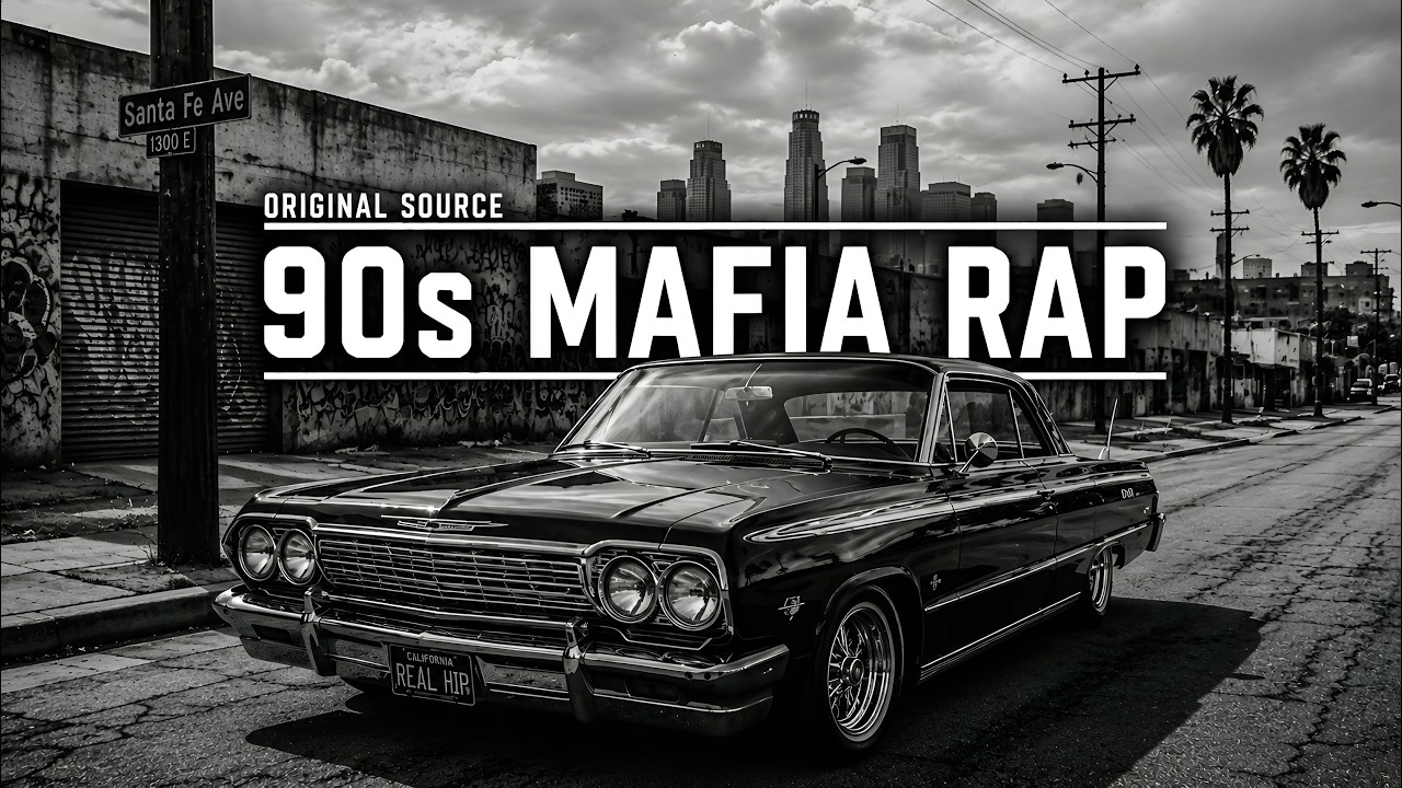 90's Mafia Rap Mix 💿 | Old School Gangsta Rap Classics | West Coast & Boom Bap