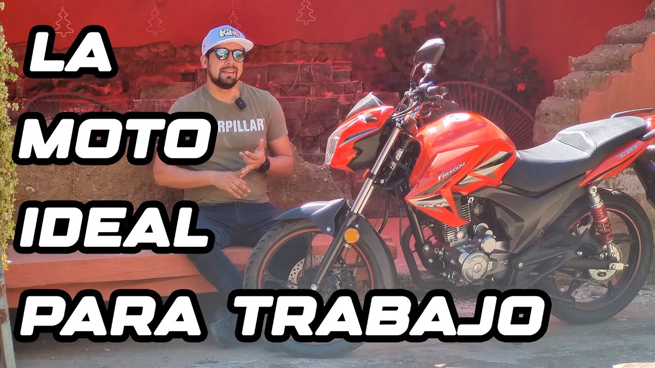 MOTO IDEAL PARA TRABAJO? La CR1 de motos Freedom