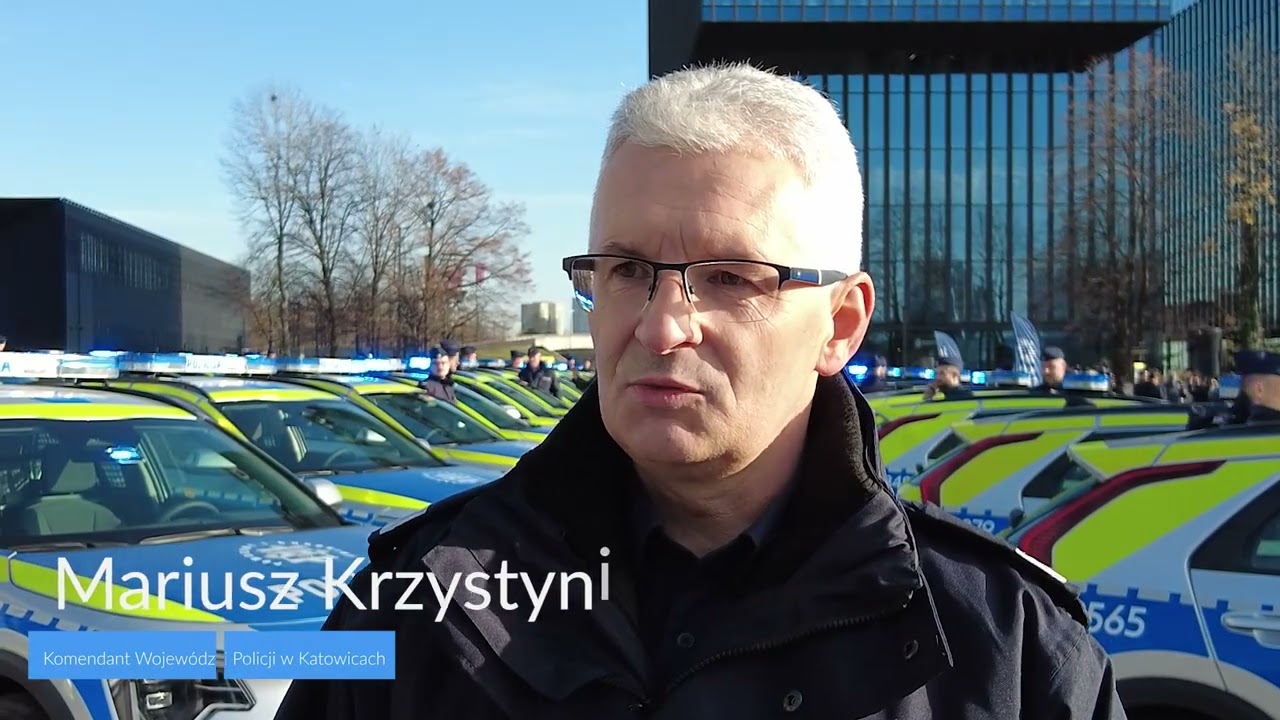 72 nowe hybrydowe radiowozy w służbie śląskiej Policji