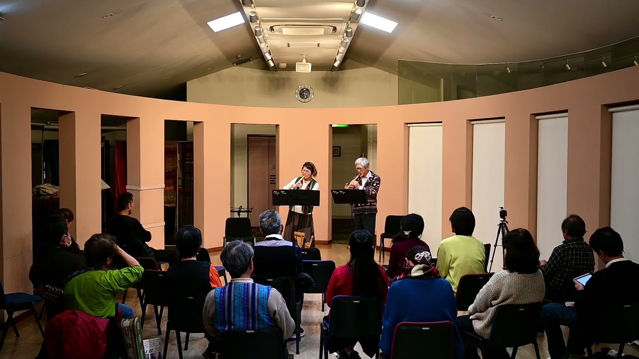 イエスダデイ、　　ケーナ二重奏　演奏：ケーナデュオケナケナ　　第121回風詩の会　　ゼロワンネーブルハウス　2026.01.12