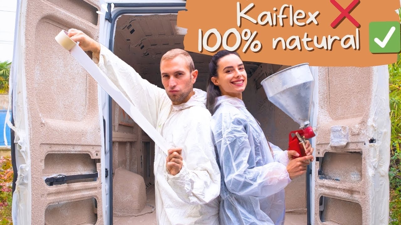 Aislamiento camper NATURAL vs KAIFLEX:  lo que nadie te cuenta, sin plásticos ni químicos