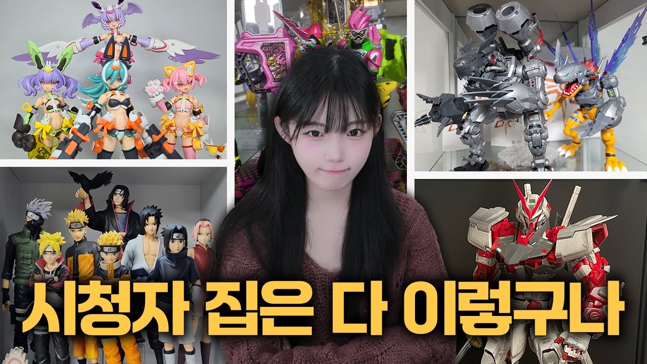 시청자 건담 피규어 살펴보기 3탄 - 남자들의 흔한(?) 취미생활