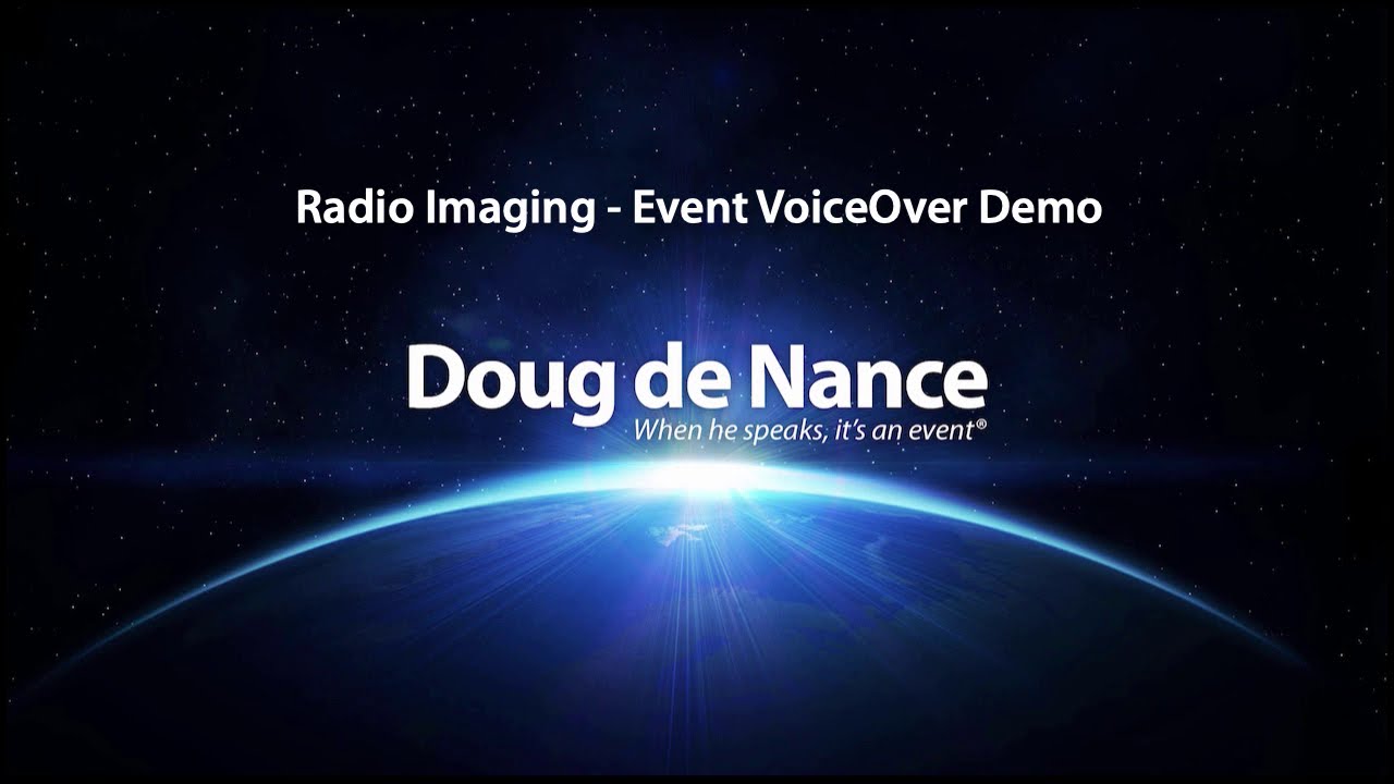 Doug de Nance Radio Imaging Event VoiceOver Demo Video