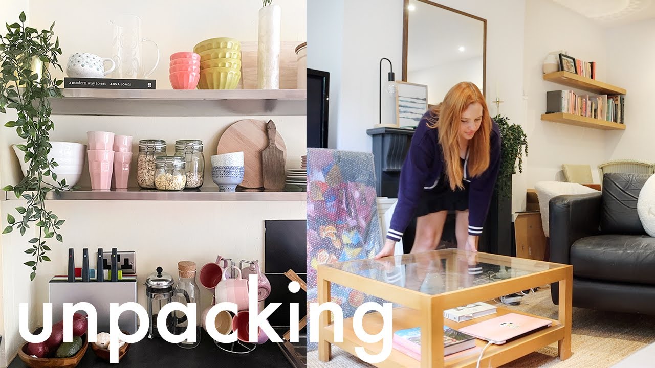 Moving to London Vlog | Unpacking and cleaning the flat