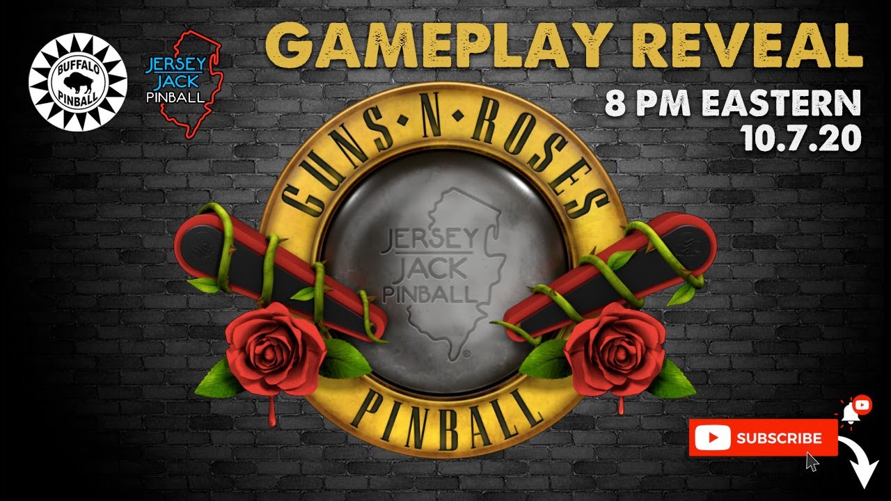 Guns N' Roses Pinball Gameplay Reveal - Live!