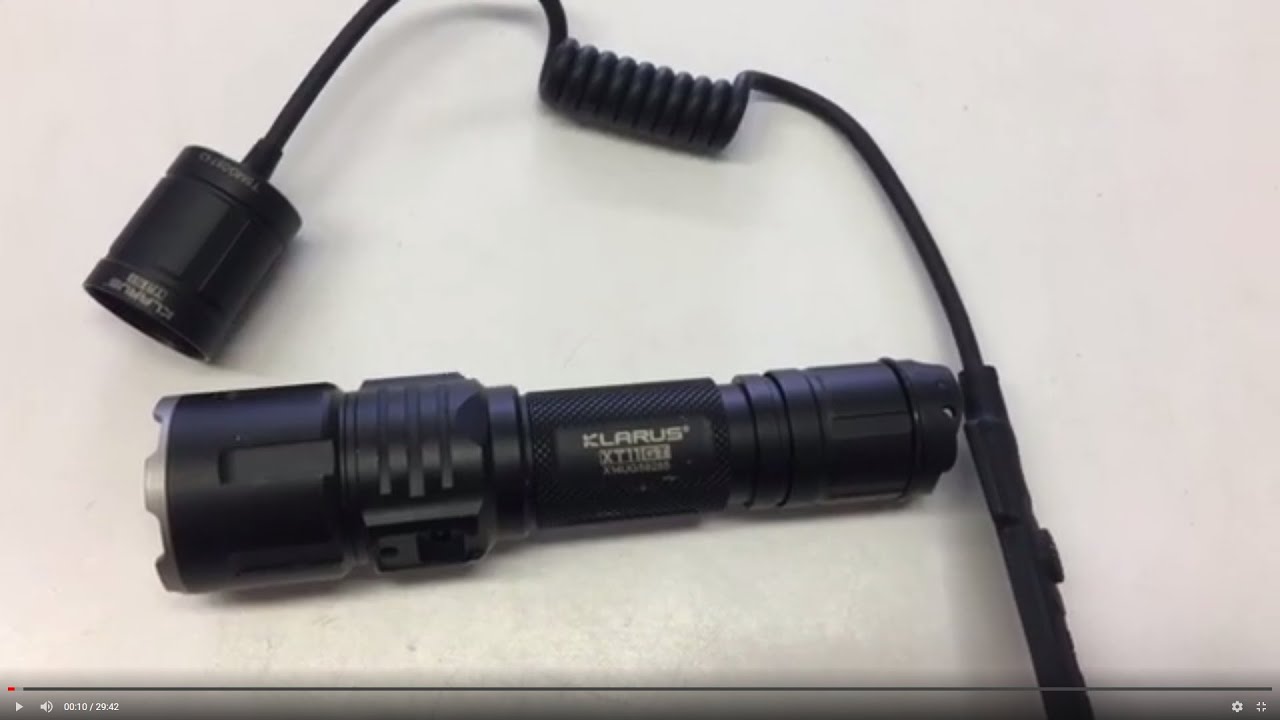 KLARUS XT11 GT repair