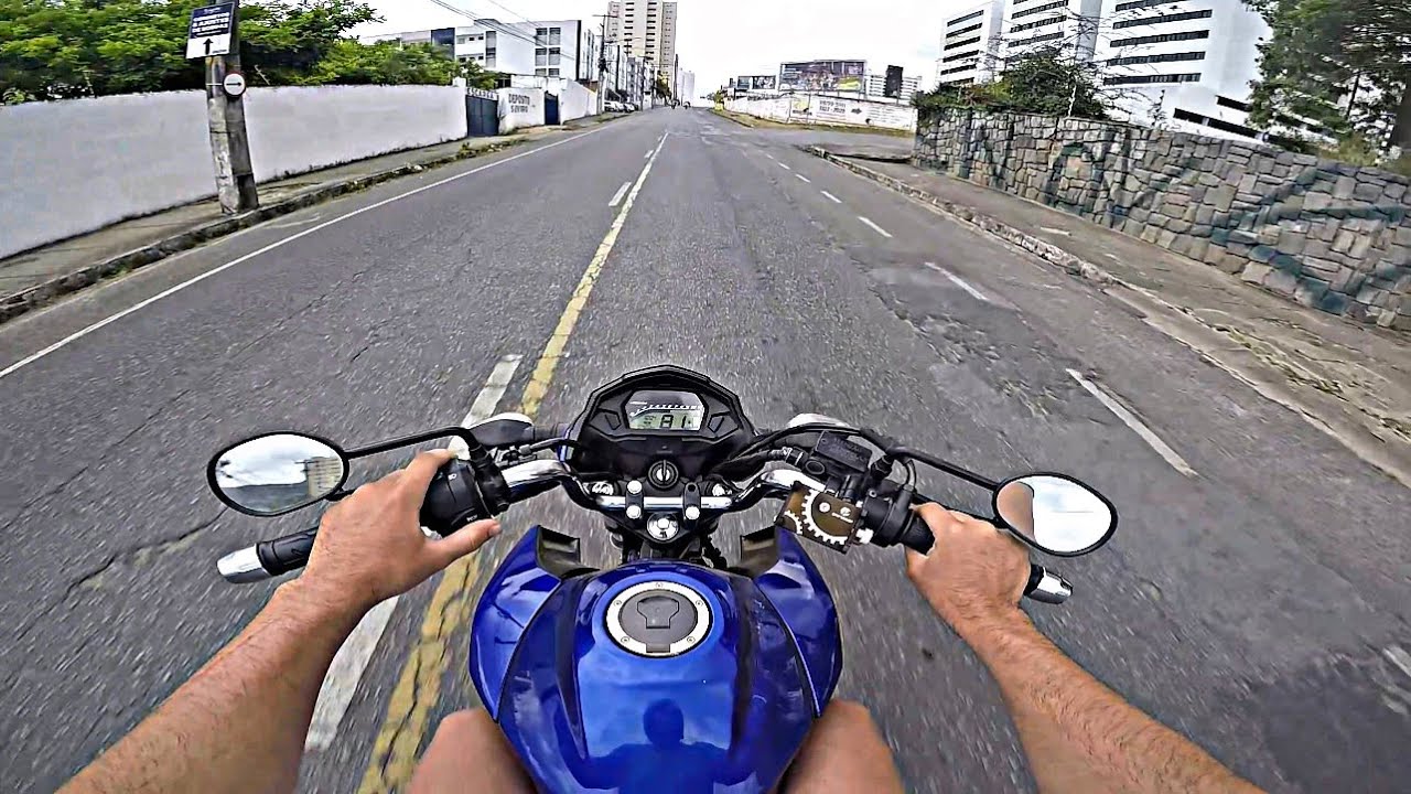 TOCADA NO PROCEDIMENTO NA FAN 160 SEM O MANGOTE! 