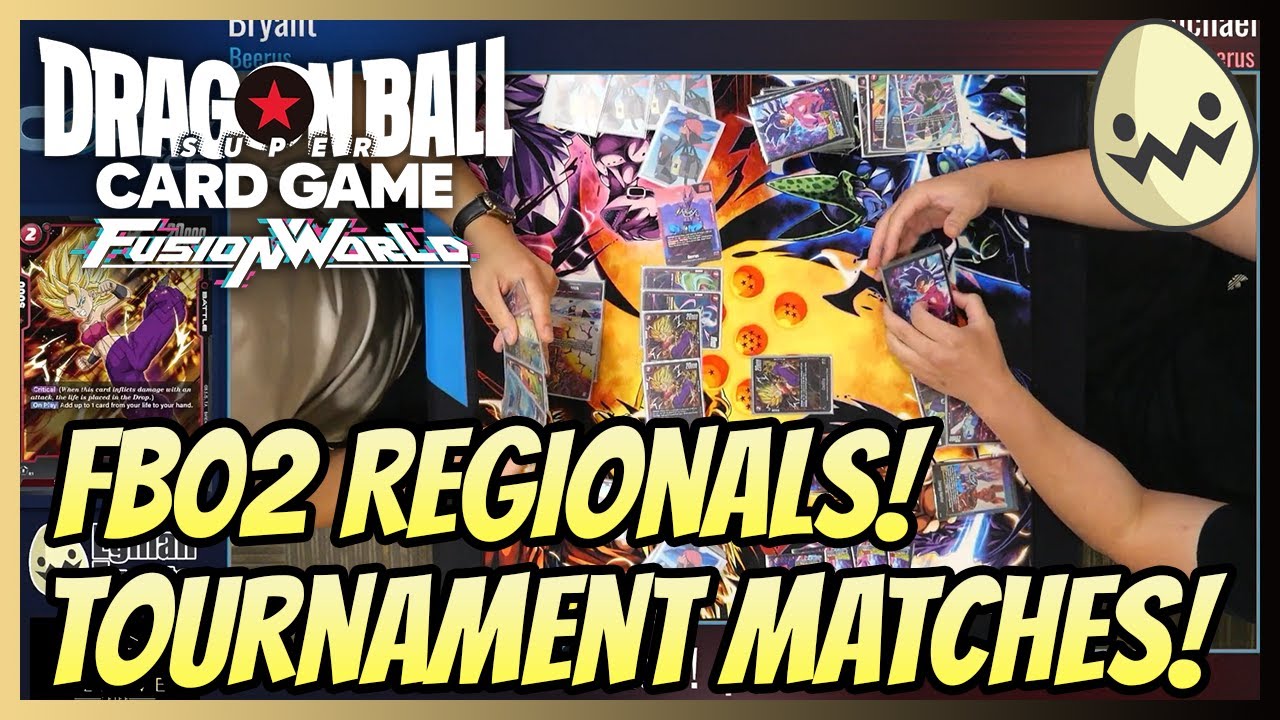 Dragon Ball Super Fusion World: CoreTCG's FB02 Fusion World Regionals Tournament Footage!
