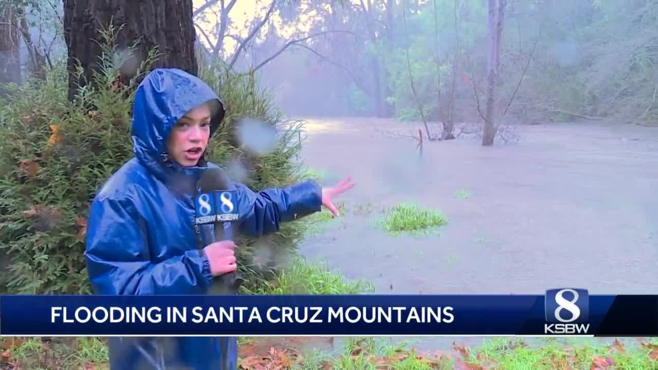 Flooding in the Santa Cruz Mountains