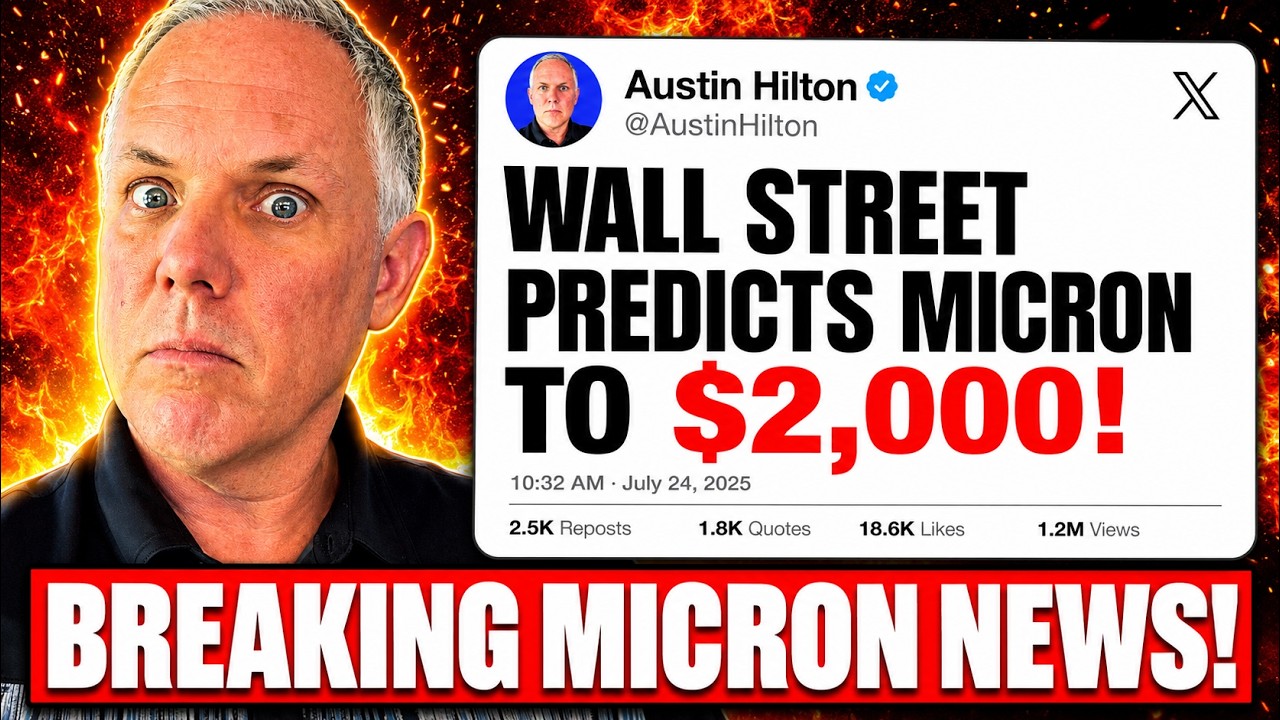 Wall Street's $2,000 Micron Price Target Changes Everything!