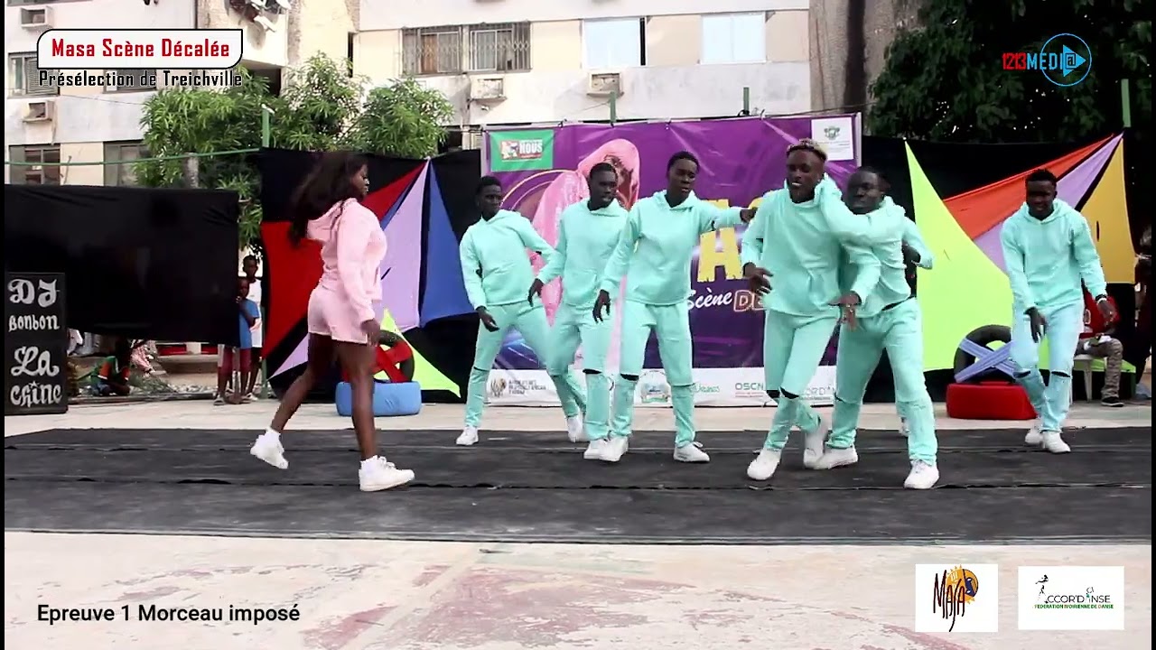 @MasaScèneDécalée - Présélection de Treichville - Morceau imposé @SOUKINI_GROUPE_DANCE