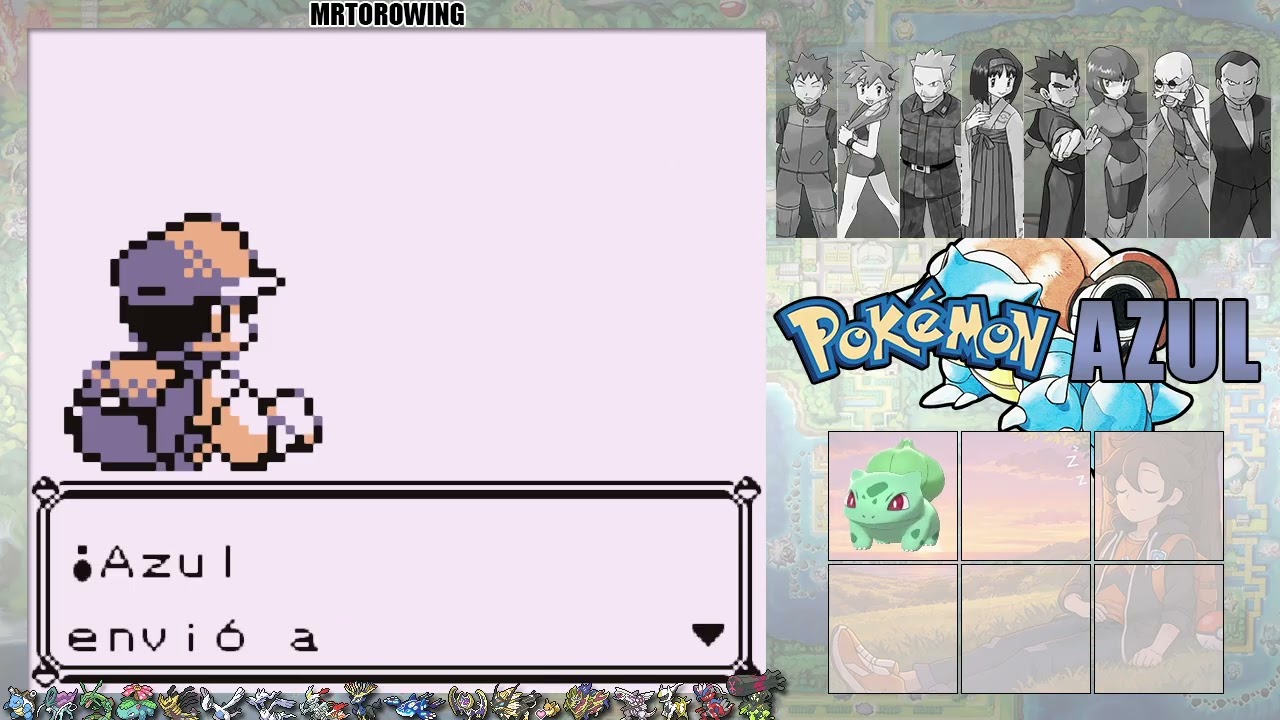 Pokémon Azul (Sin comentar) - Primera medalla
