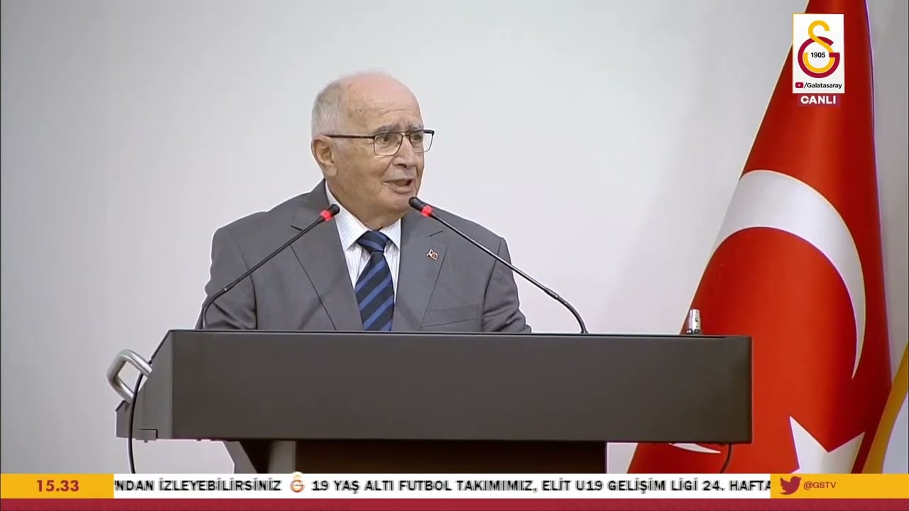 25 Mayıs 2022 Galatasaray Divan Kurulu Toplantısı - Halit Narin Konuşması