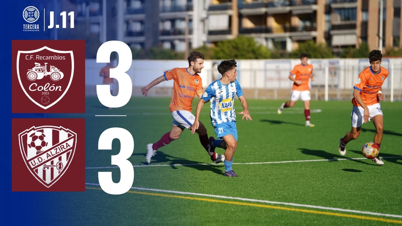 CF Recambios Col&oacute;n 3, UD Alzira 3 2025-26