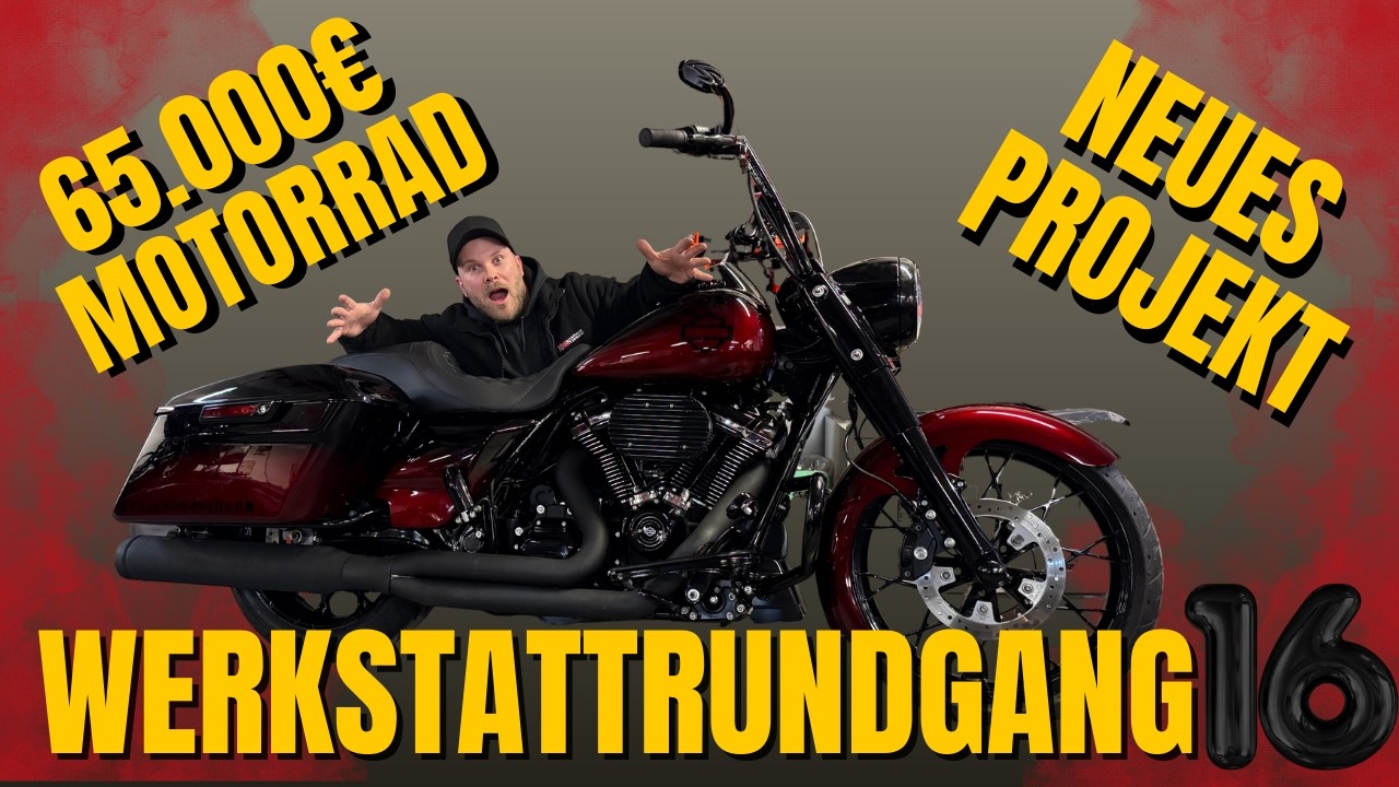 2026 Projekt Harley Davidson, teure Felgen & klare Meinungen . Werkstattrundgang 16