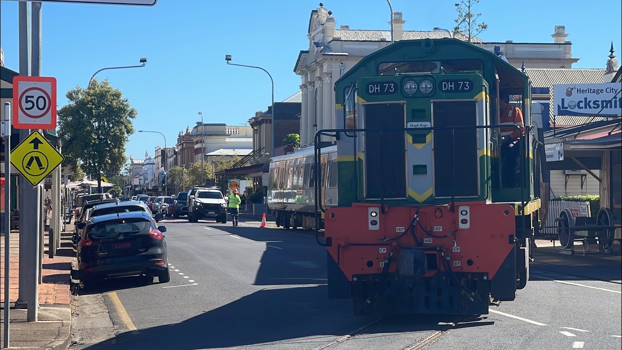 NGR shunting at Maryborough QLD