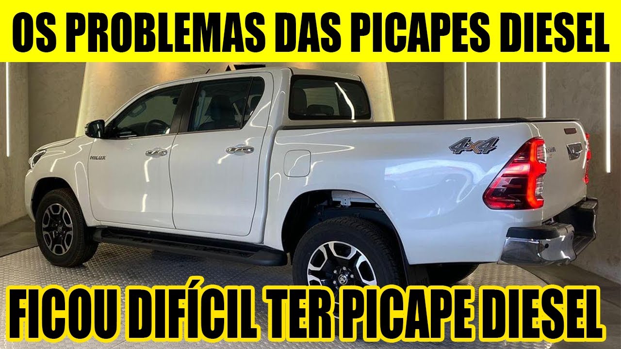 PROBLEMAS NAS PICAPES DIESEL DO BRASIL, O QUE FAZER PARA RESOLVER?