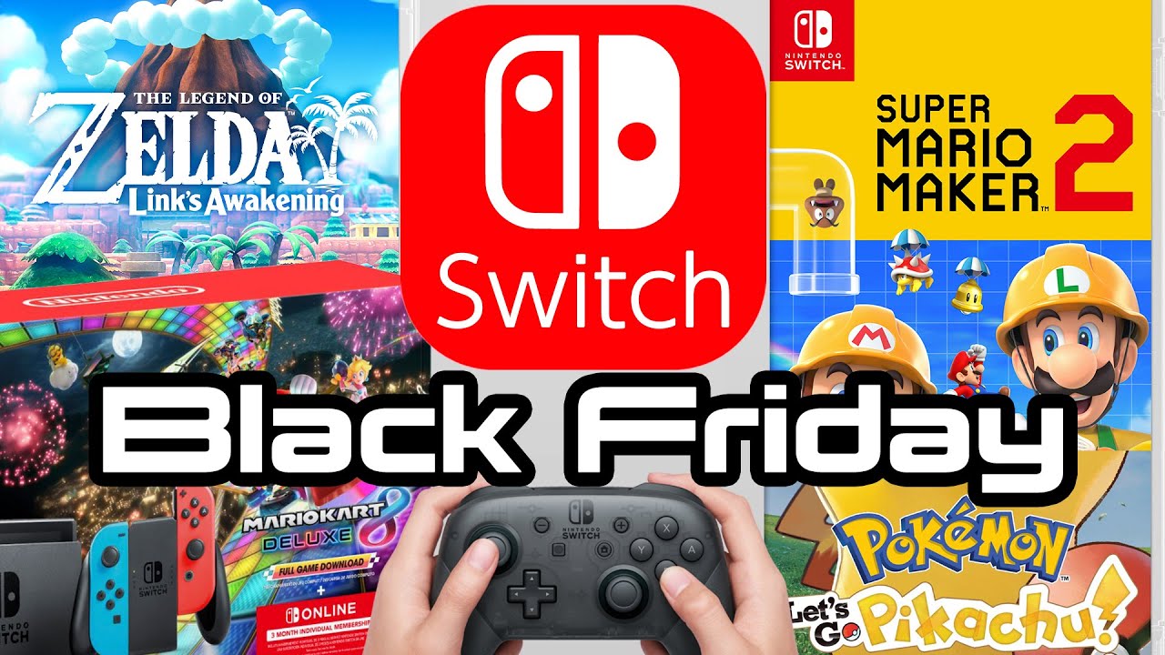 BEST Nintendo Switch Black Friday Deals! (Zelda, Mario and Bundle!)