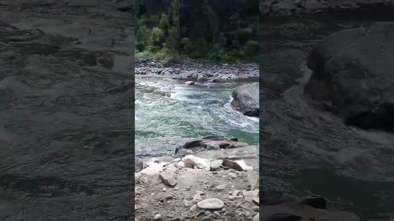 How Glacier water looks like #glacier #river