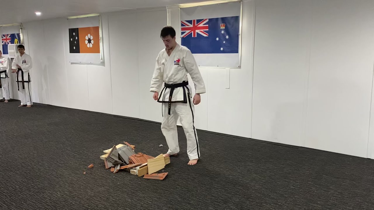 Senior Instructor Tile Break