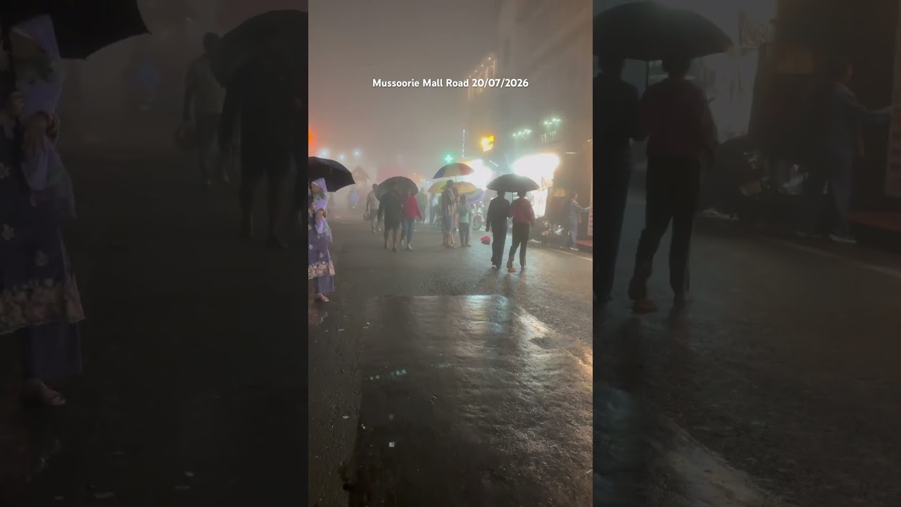 Mussoorie Mall Road | #mussoorie # #travel #viral #foryou #shorts