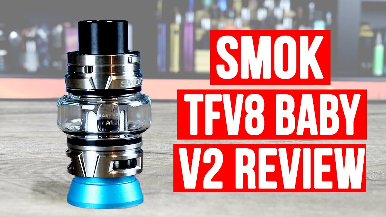 Smok TFV8 Baby V2 Sub Ohm Tank Review ✌️🚭