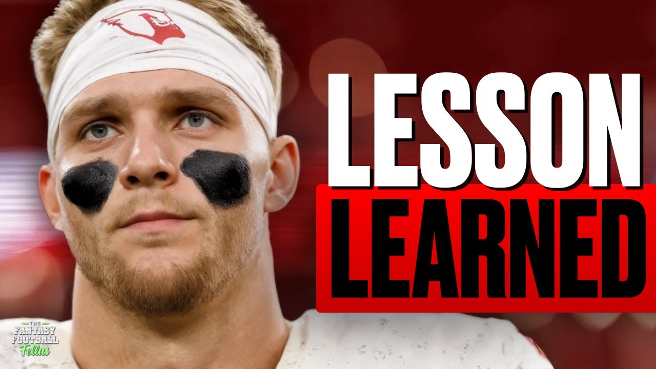 Top 10 Lessons Learned from 2025 Fantasy Football (Don't Make These Mistakes Again!)