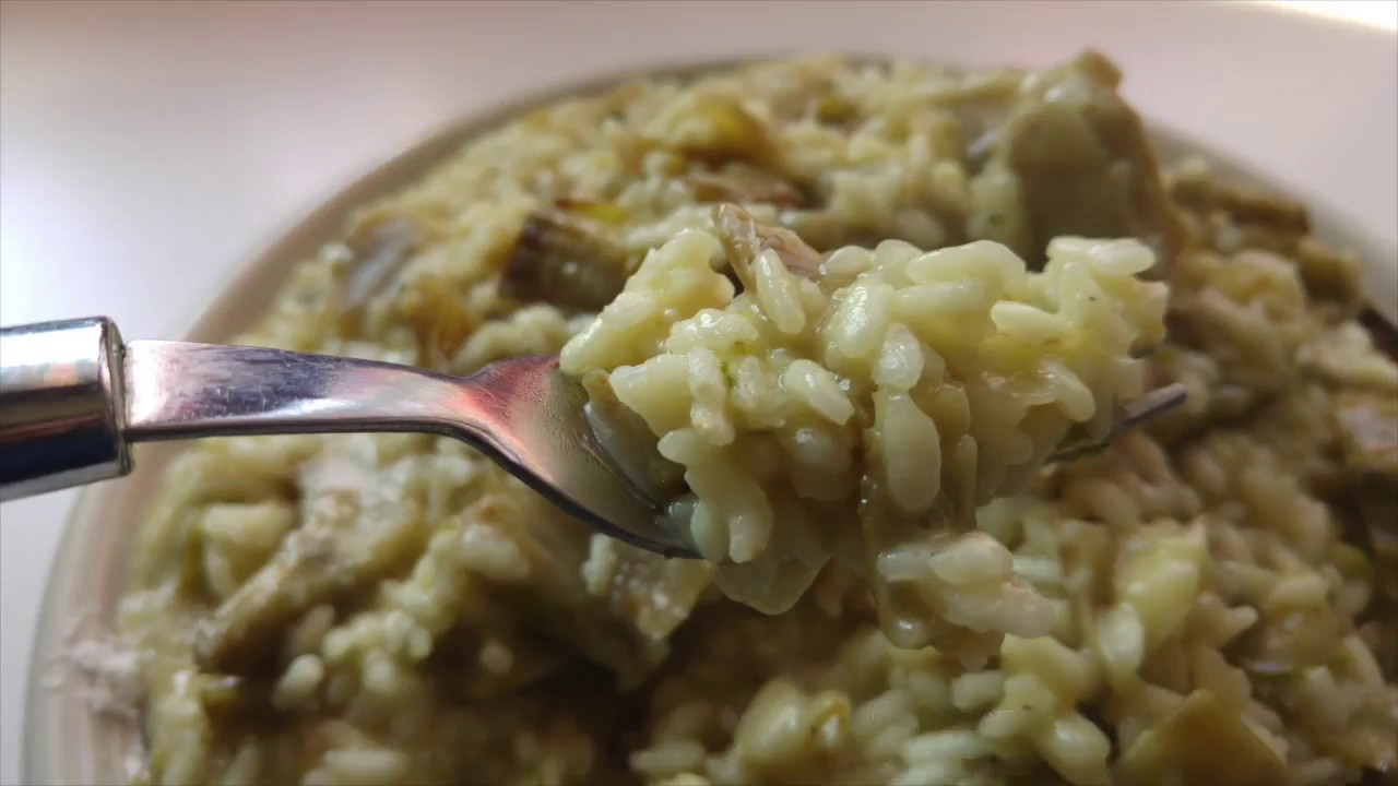 Risotto ai carciofi bimby TM5 Ricetta classica con metodo farfalla
