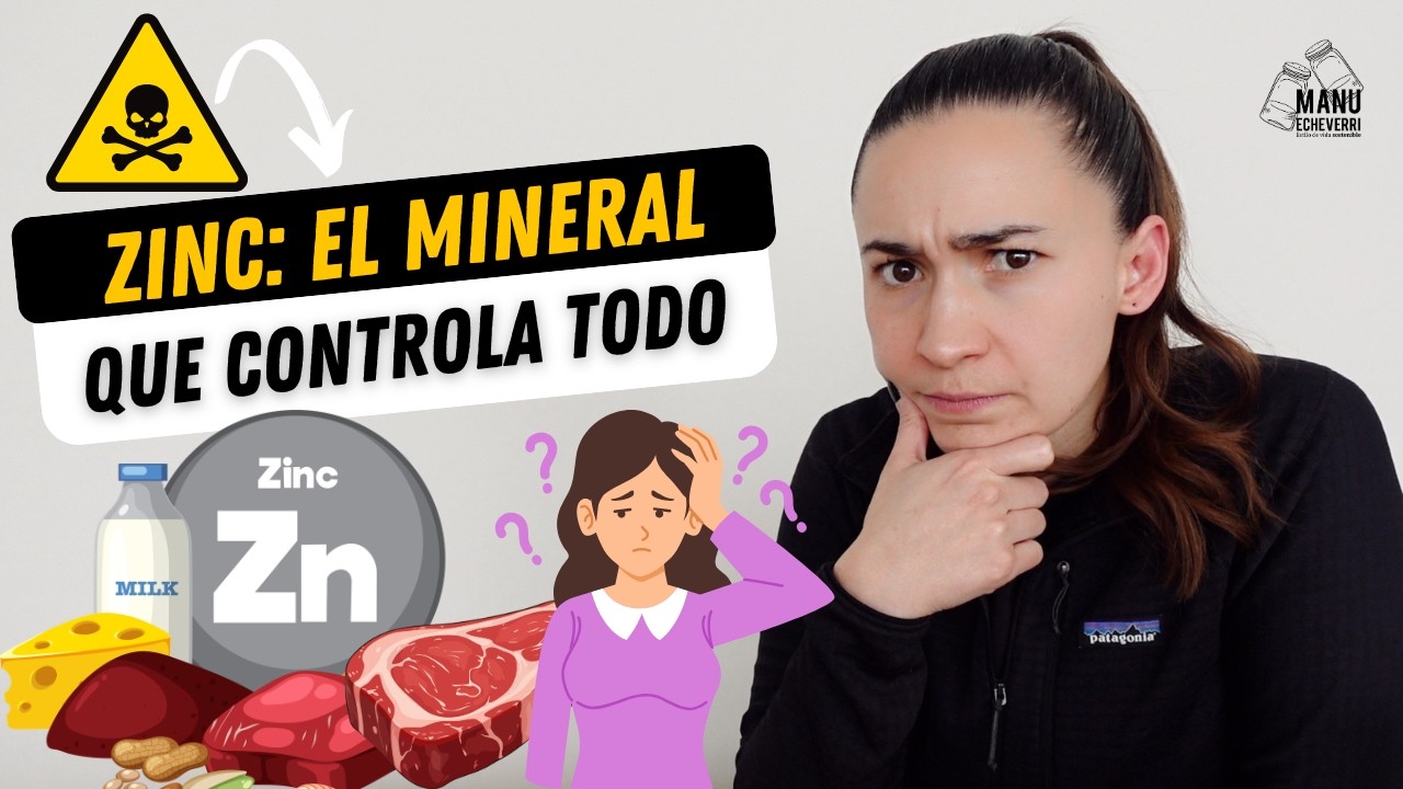 🔥ZINC: 5 Efectos Que NADIE Te Contó | Testosterona, Piel, Cerebro E Insulina | Manu Echeverri