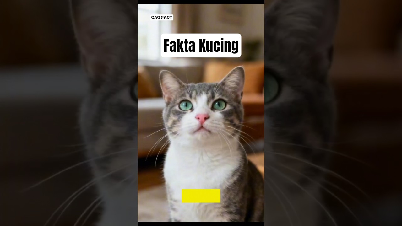 FAKTA UNIK KUCING YANG JARANG DIKETAHUI! #kucing #cat #faktaunik #faktakucing #catshorts #catvideos