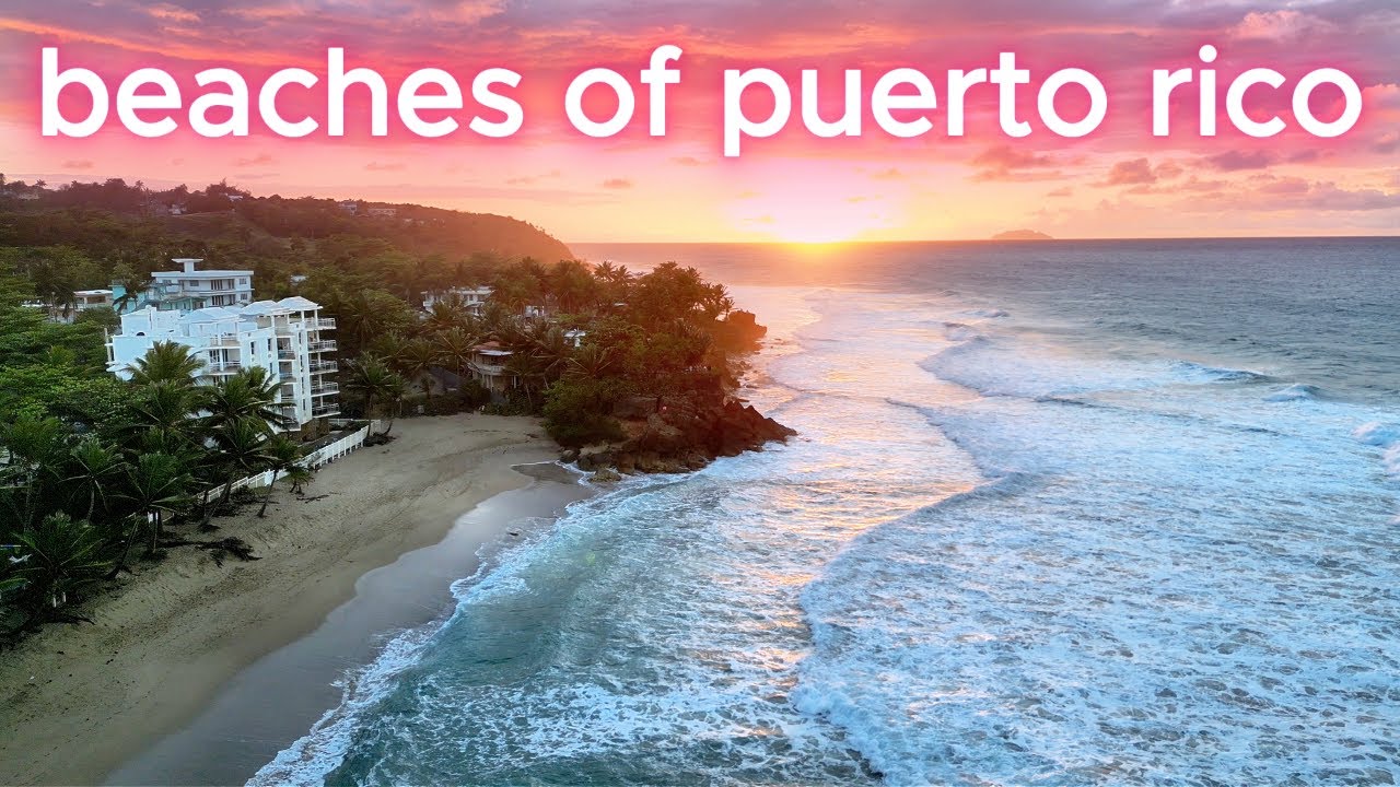 Beautiful beaches of Puerto Rico