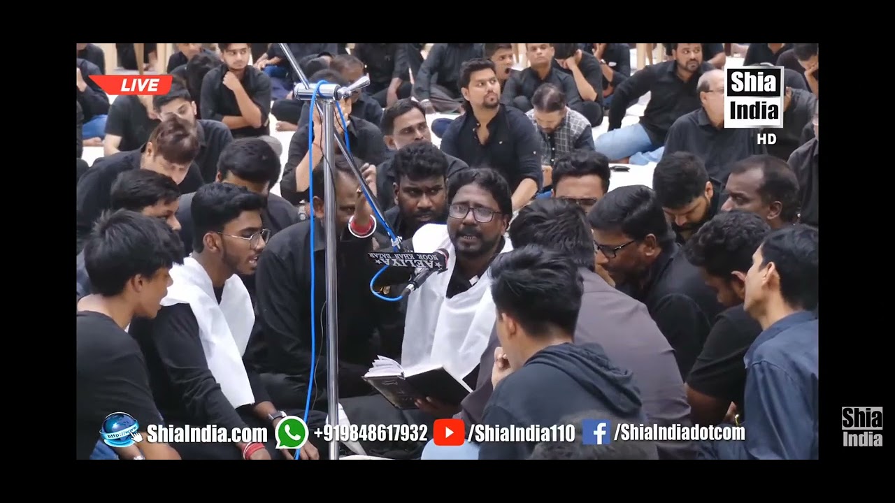 Vidaee Majlis Hazrat Aun o Mohammed AS | Janab Samsam Ali Marsiyakhwan