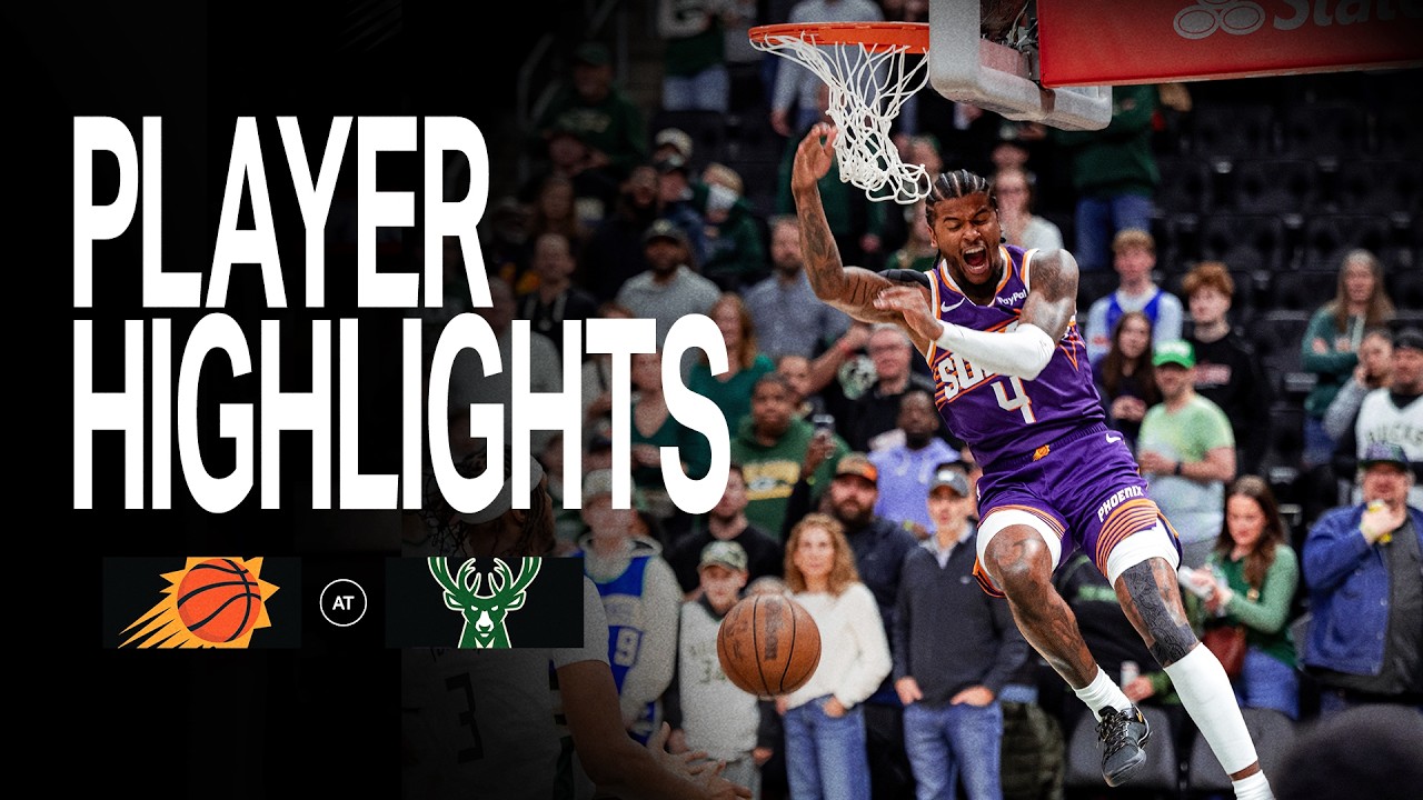 Jalen Green with explosive Q1 and 25 PTS vs Milwaukee Bucks | Phoenix Suns Player Highlights 3-10-26