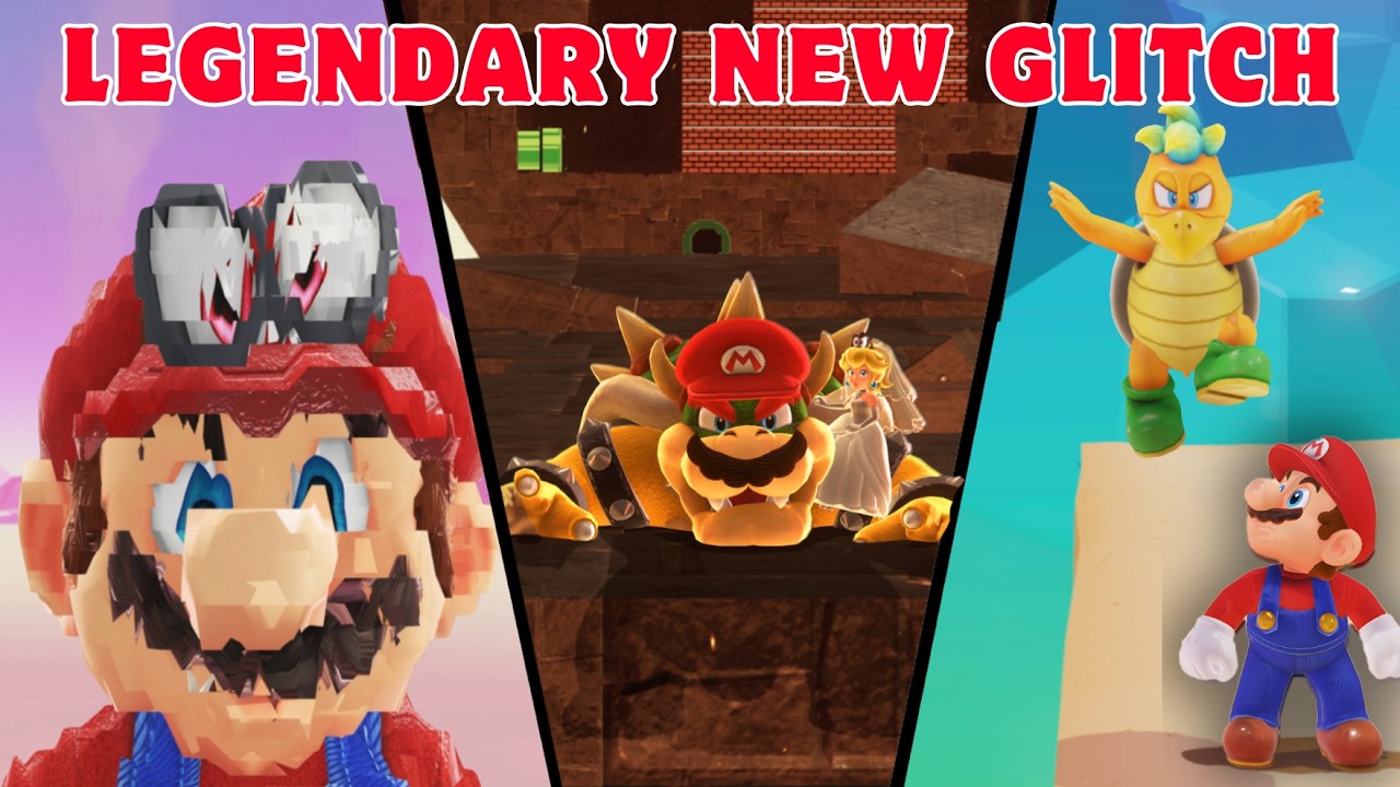 The Most POWERFUL Glitch in Super Mario Odyssey…