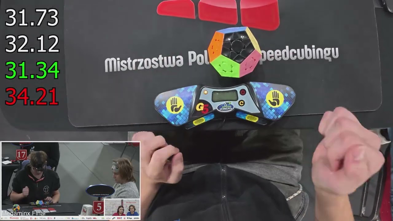 Megaminx Polish Champion - 31.93 Average