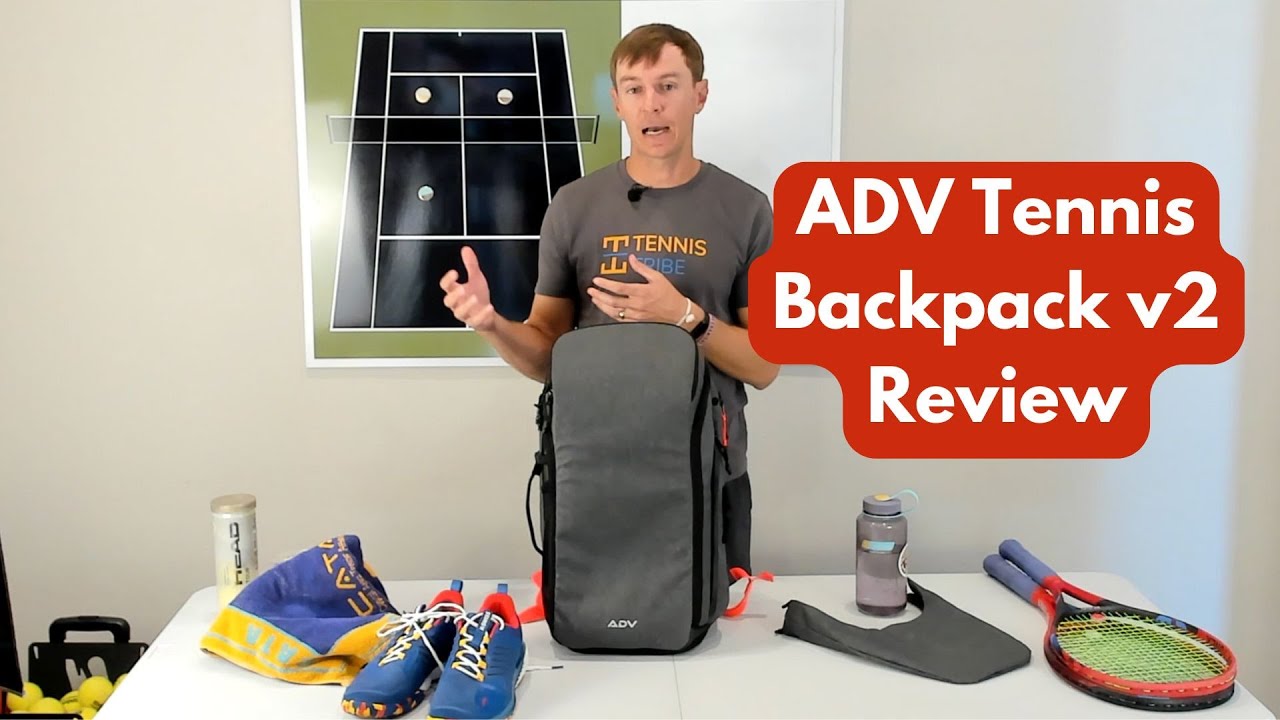 ADV Tennis Backpack v2 Review: #1 Most Innovative Tennis Backpack | #tennis #tennisbag #tennisreview