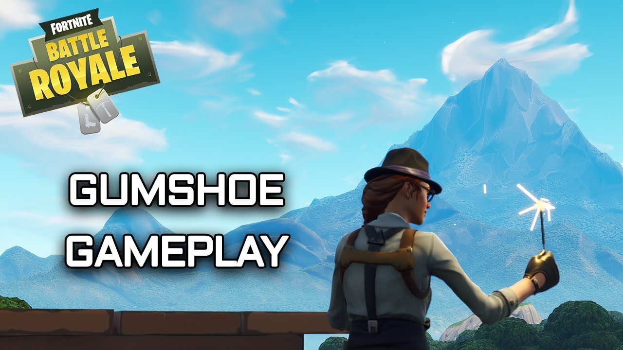 GumShoe Gameplay - Fortnite Battle Royale