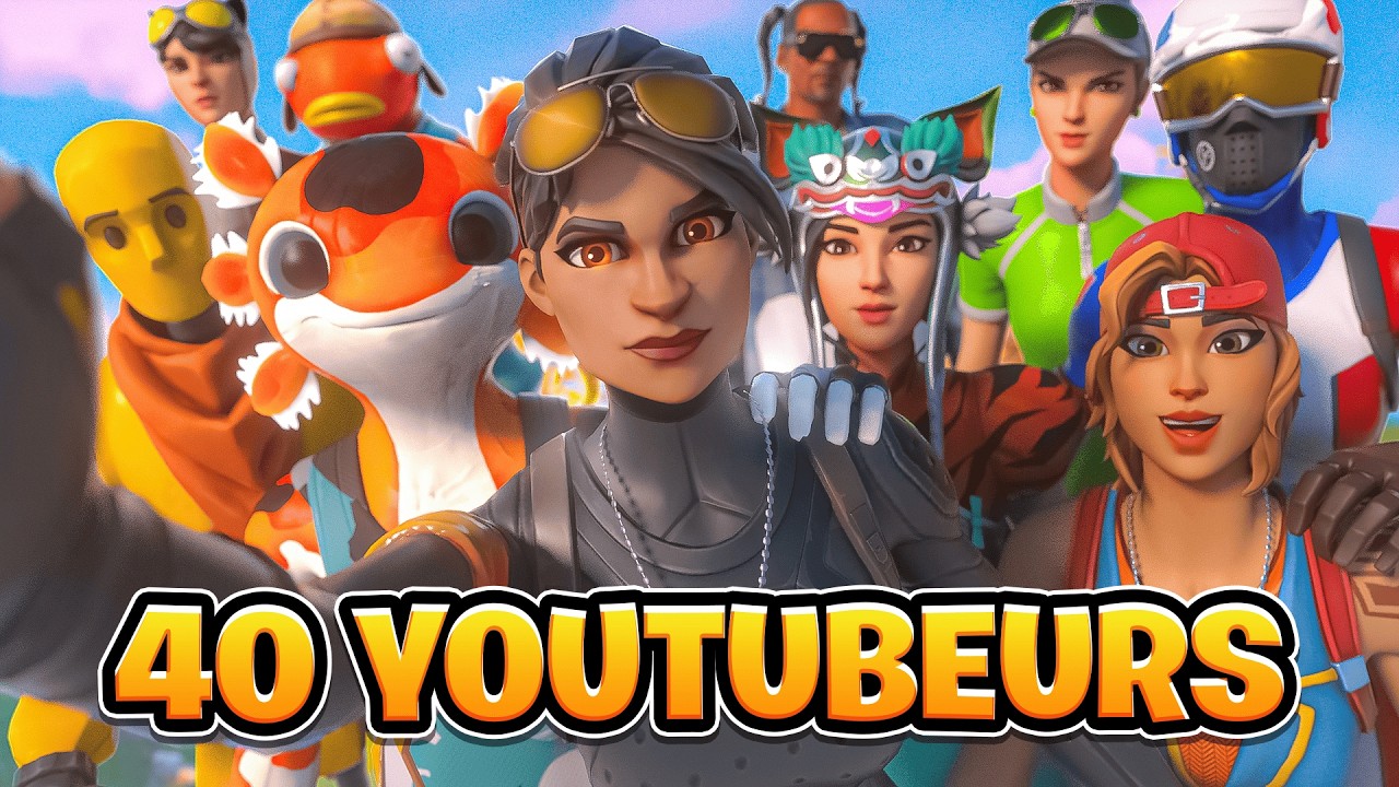 40 Petits Youtubeurs S'AFFRONTENT en RELOAD sur FORTNITE ! (les futurs pépites de youtube)