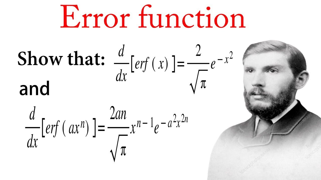 Error function solved problems