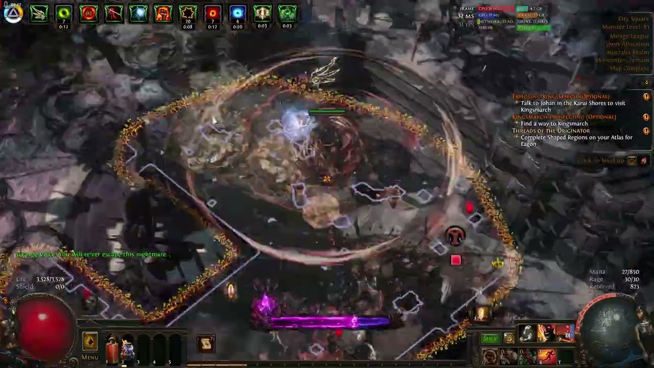 explode accelerating shrine cyclone