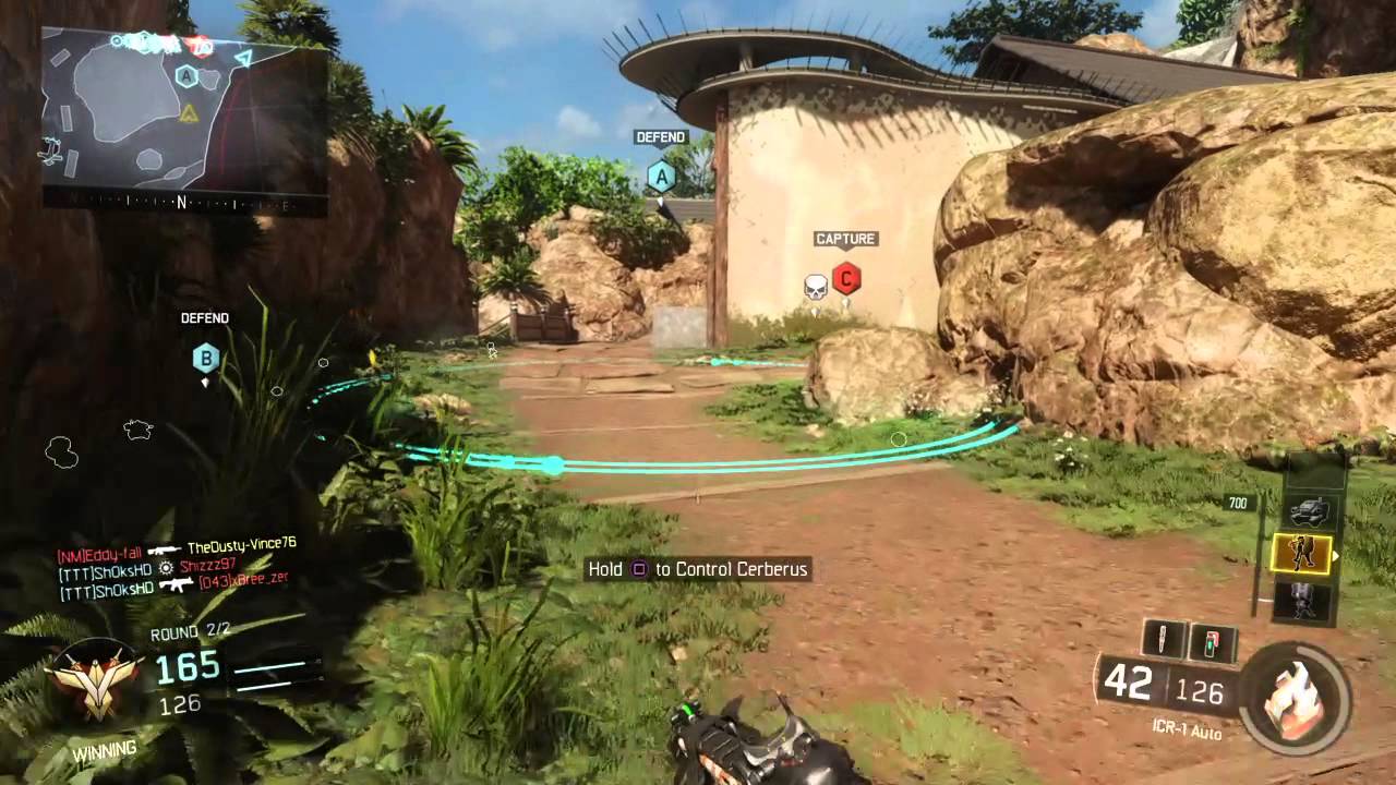 Black Ops 3 how to use a guardian + big comeback domination