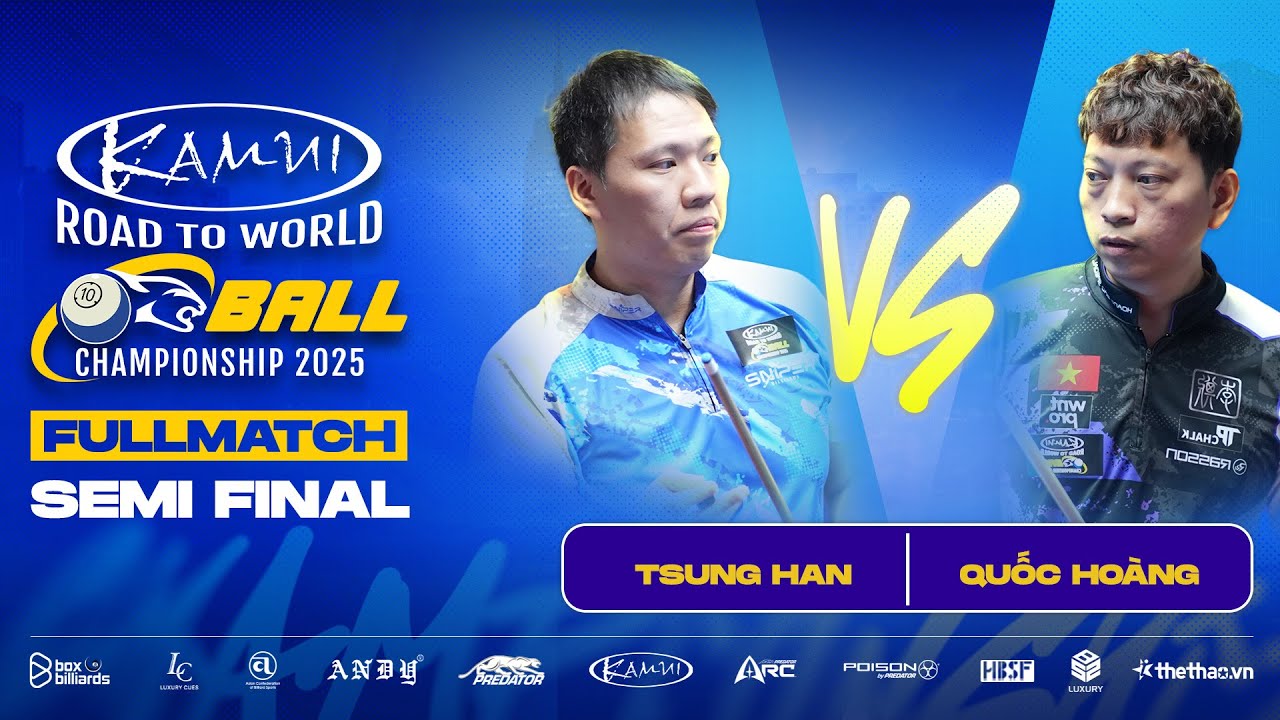 Dương Quốc Hoàng vs Lin Tsung Han | Semi Final | Qualifier 6 | World 10-Ball Championship 2025