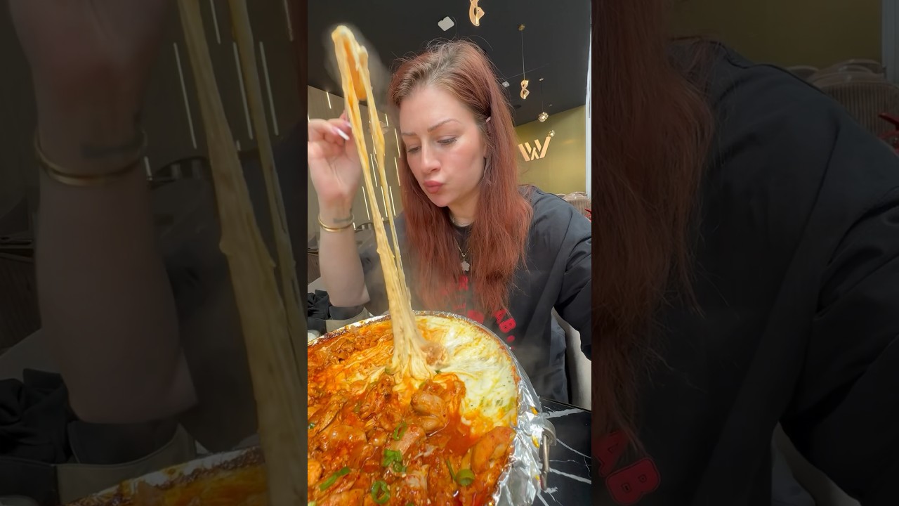 Mon premier Dakgalbi fondue Cor&eacute;enne au fromage XXL 🇰🇷🧀🫕