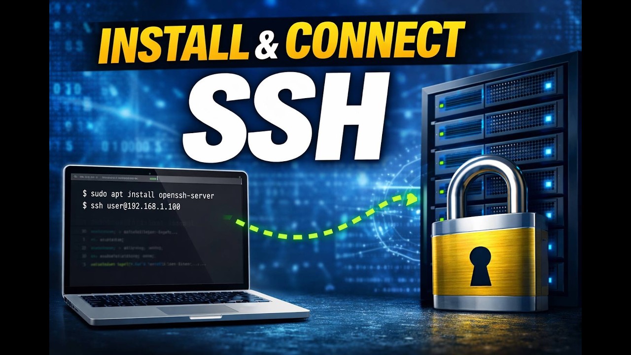 Install and connect SSH