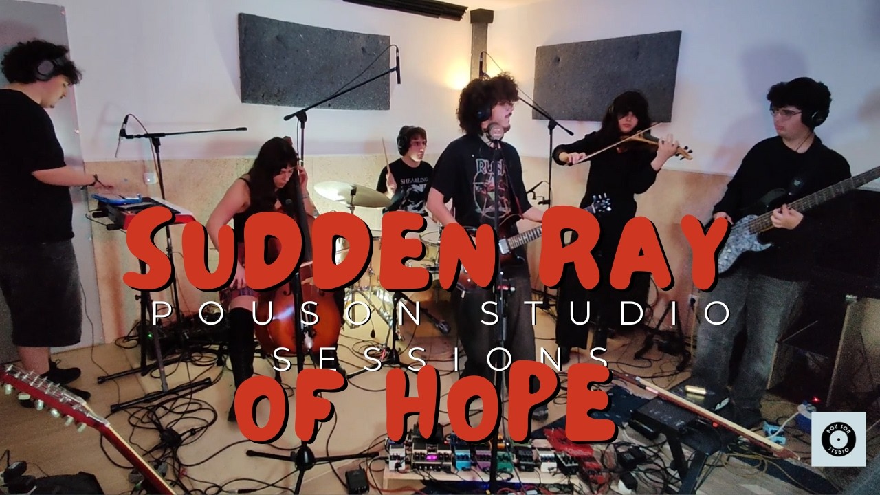 Post Rock psicodélico en el episodio 7 con @suddenrayofhope. Pouson Studio Sessions