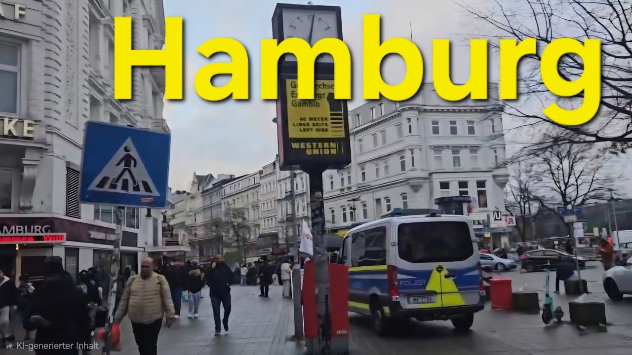 Steindamm Hamburg in den letzten Tagen des Jahres 2025 بازار های آسیایی هامبورگ در پایانی سال ۲۰۲۵
