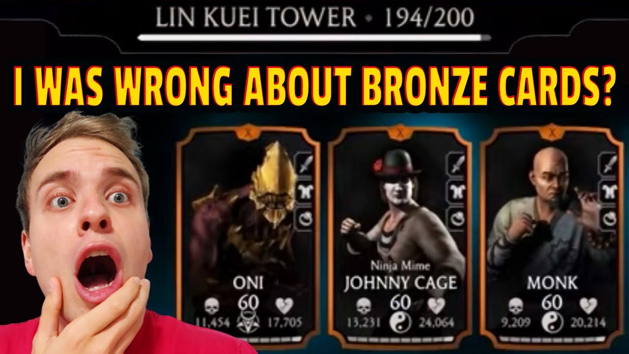 MK Mobile. Beating Lin Kuei Tower Battle 194 with BRONZE TEAM! This BLEW MY MIND!