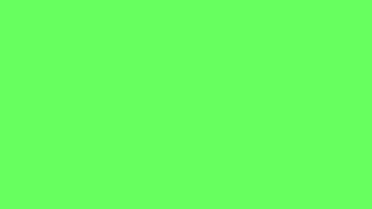 Cool Electric Green Screen ✦✦ 1 Hour  ®   🔵💛